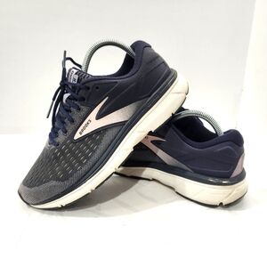 Brooks Women's Dyad 11 Navy Lilac Athletic Running Shoes Sneakers Size 9.5‎ B